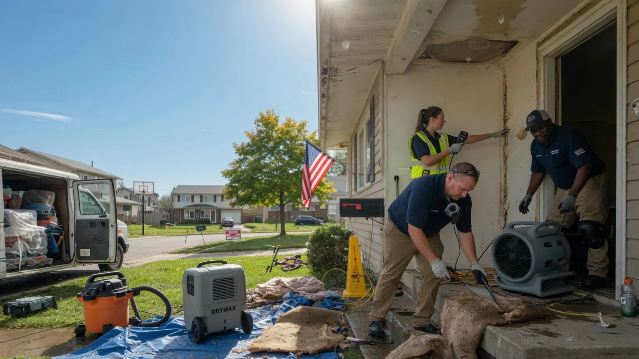 Water Damage Restoration in Custer, MI near me